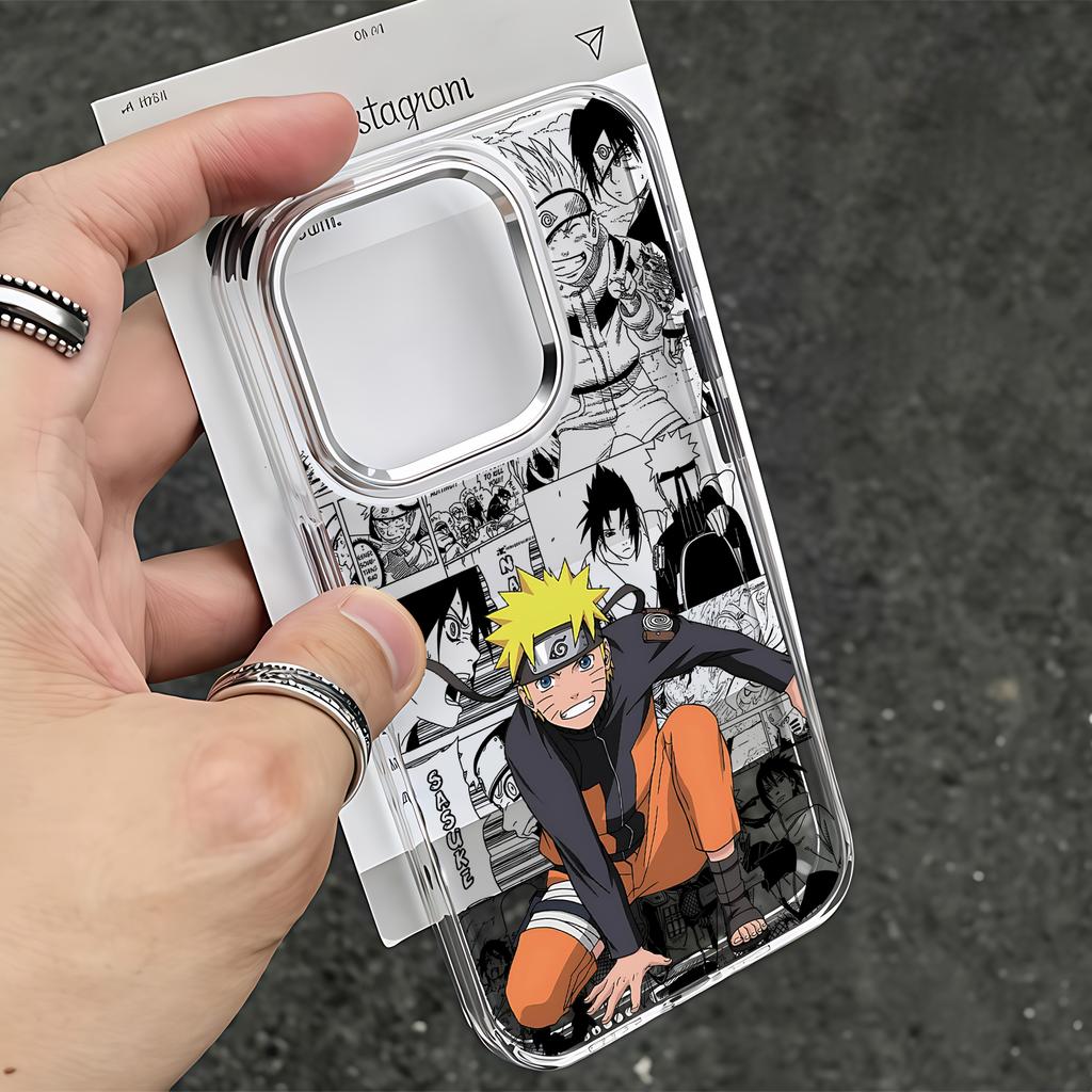 Anime Uzumakis Narutos Phone Case for Samsung Galaxy S26 S25 S24 S23 S22 S21 S20 Note20 FE Ultra Edge Plus 4G 5G Clear