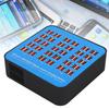 Intelligent USB Charging Station 60 Ports PC ABS Fire Retardant Shell 300W