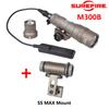 SS Precision MAX ARC Helmhalterung für SureFire M300 M300B M300C M300V Licht MICH2000 Fast Helm Seitenrail Taschenlampenhalterung