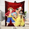 One Piece Adventure Suitable Blanket for Offices, Travel, Living Rooms Also a Good Gift for Friends and Family Suitable for All Seasons.