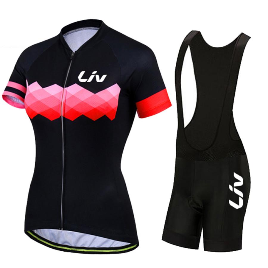 2026 LIV Pro New Women Cycling Clothing MTB Bicycle Jersey Set Female Team Ciclismo Girl Wear Mountain Bike Maillot Ropa Maillot