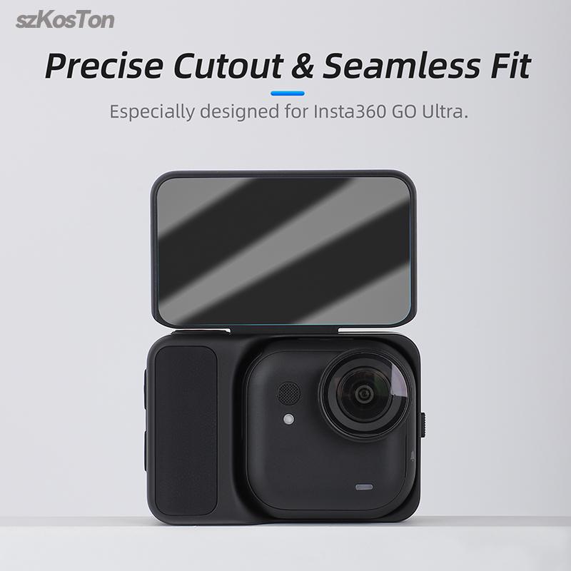 9H Tempered Glass Film for Insta 360 Go Ultra Screen Protector Anti-Scratch Film for Insta360 Go Ultra Sports Camera Accessories