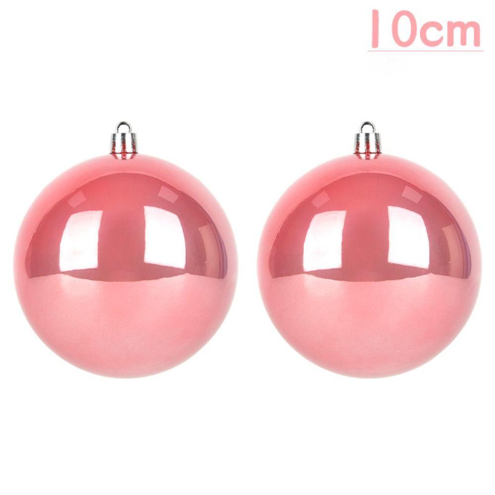 Barevná vánoční koule 10cm Vánoční koule Přívěsek Horké Vánoční ozdoby Party dekorace