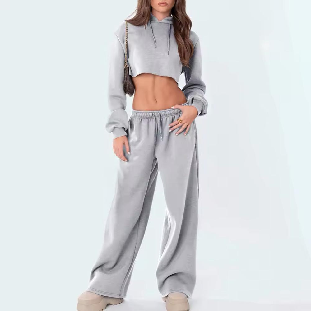 Women's Casual Pants Autumn New Sweatpants Loose Trend Versatile Straight Trousers