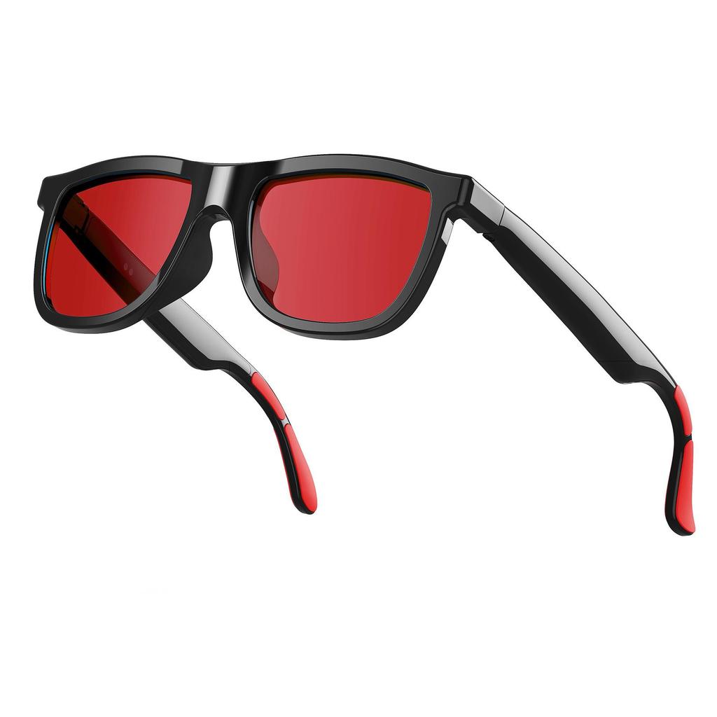 Bluetooth Noise-Canceling Electrochromic Smart Glasses for Calls and E-sports Cycling