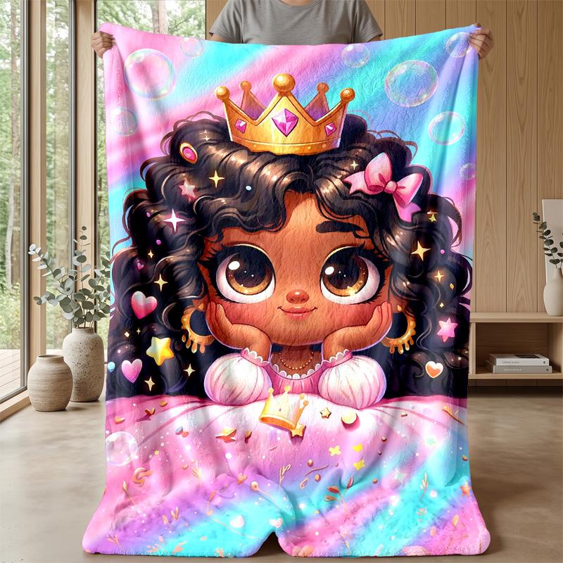 Royal Fantasy Throne Theme blanket Lightweight Warm Flannel Blanket Decorative Throw Blanket for Home Decoration
