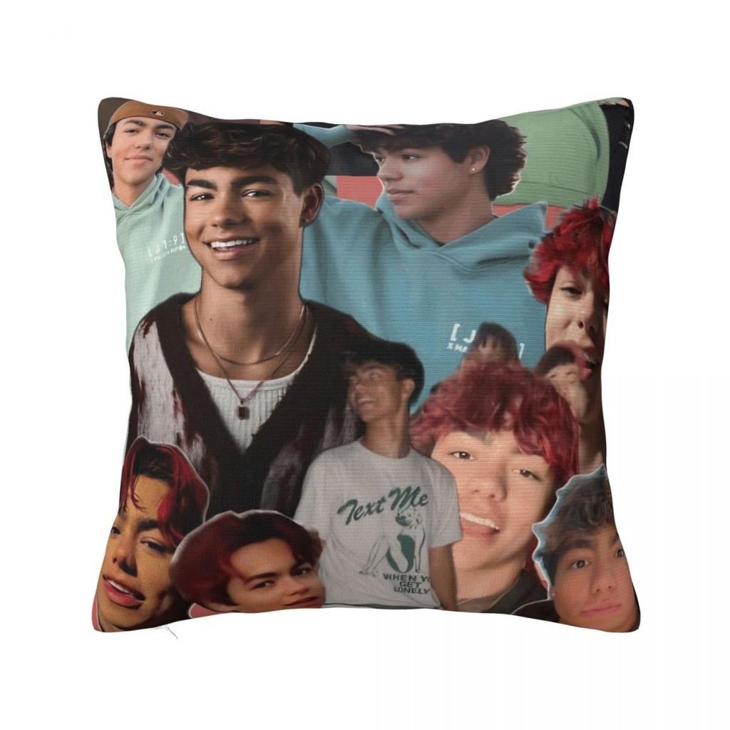 Pillow Cover Malachi Barton American Actor And Singer Photo Cushion Cover Vintage Pillow Case For Living Room Chair Pillowcases