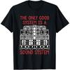 Women's Men THE ONLY GOOD SYSTEM T Shirt Tee Summer Trendy Oversize Retro Y2K Street Style with Vintage Design