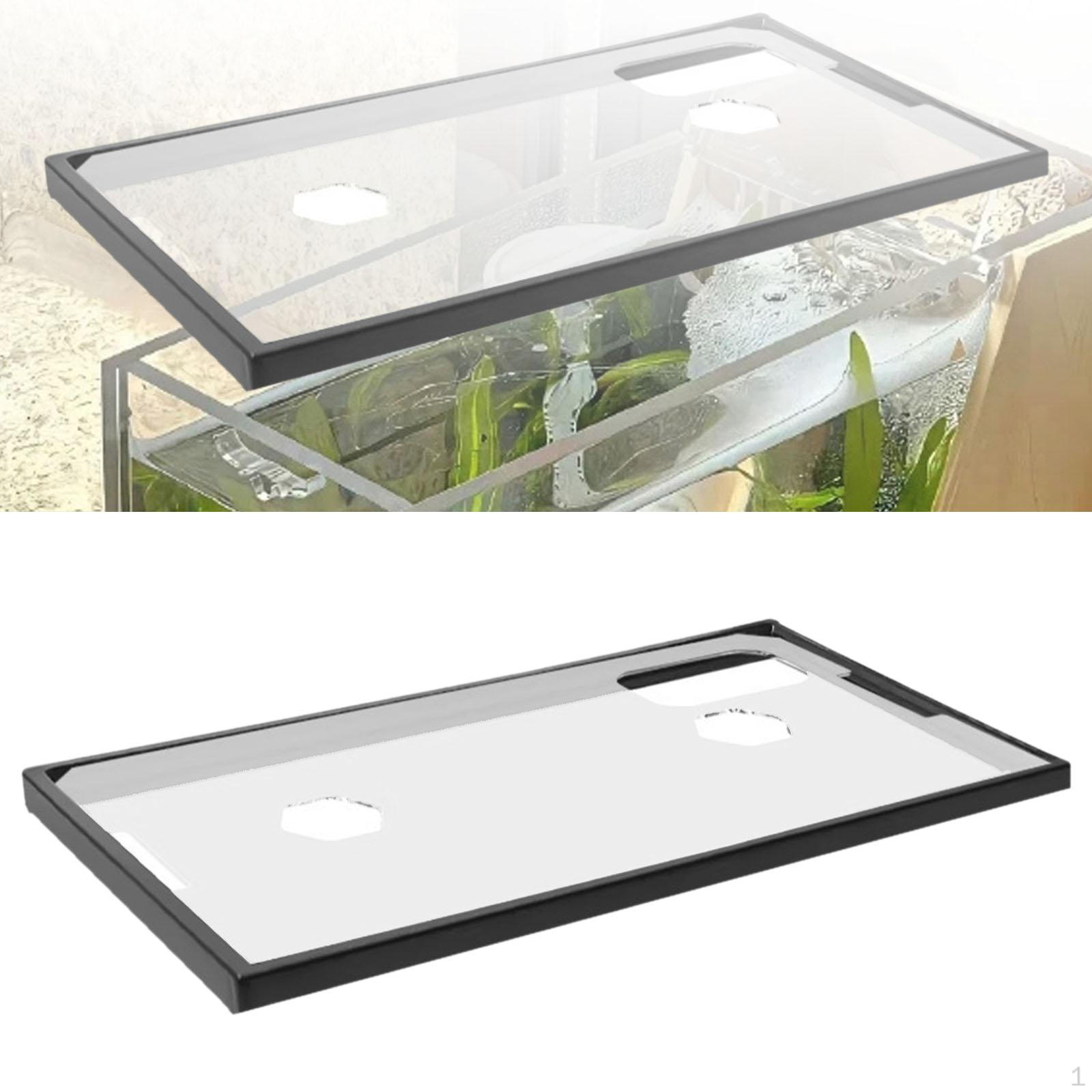 

Крышка для аквариума без центра с окошком для кормления 40cmx22.5cmx1.2cm_For 40