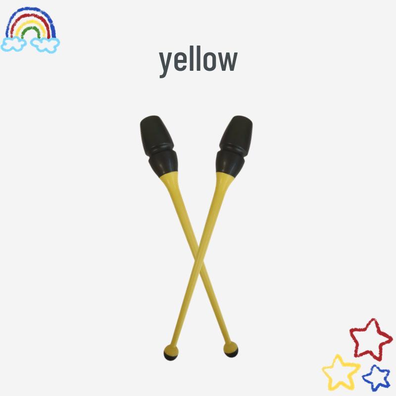 Two-Color Rubber Rhythmic Gymnastics Dance Clubs for Adult Training and Competition