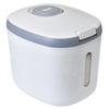 5kg Rice Bucket Moisture-proof Insect-proof Sealed Tank Pressed Surface Thickened Powder Storage Bucket Kitchen Storage Box