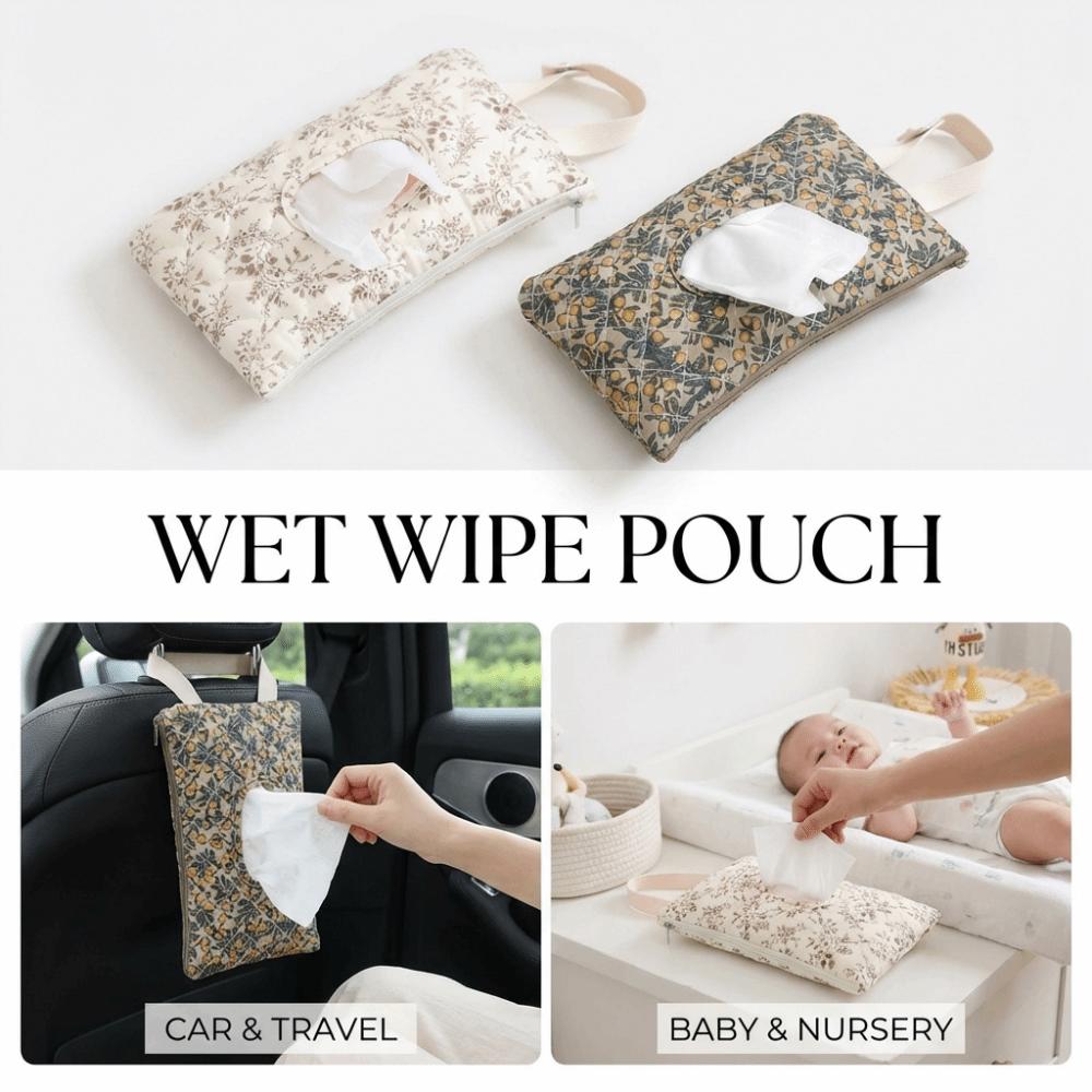 Organisatie Draagbaar Ontwerp Babytissuebox Afneembare Reisbenodigdheden Kinderwagen Hangtas Etui voor Vochtige Doekjes Babyverzorging