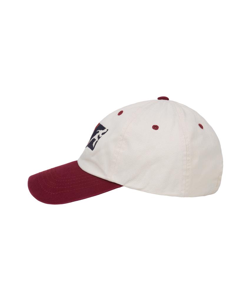 Yunibeoseugameonteu Sunshine Running Washed Ball Cap_Burgundy