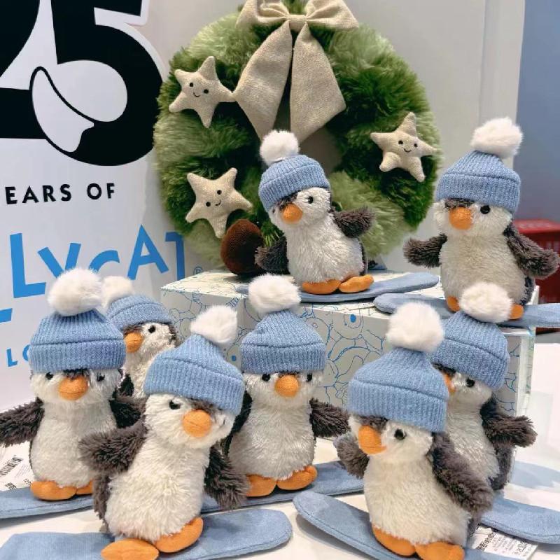 Adorable Jellycat Inspired Christmas Penguin Plush Toy For Festive Gift Giving
