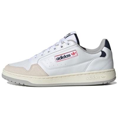 Originals Ny 90 Durable Low-Top Skate Shoes Unisex Sneakers White Black GX4394