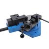 Manual Metal Scroll Bender Tool SBG-40 Flat Round Square Bar Bending 30x8mm Capacity with 2 Molds