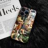 Animals Italian B-Brainrot Phone Case For IPhone 17 Air 16 E Pro Max 15 14 13 Mini 12 Pro 11 Max Plus Black Glass Cover