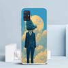Rene Magritte Art Soft Cover for Samsung Galaxy A12 A22 A32 A52 A72 A02S Phone Case Note 20 Ultra 10 S10 Plus A51 A71 A50S A20S