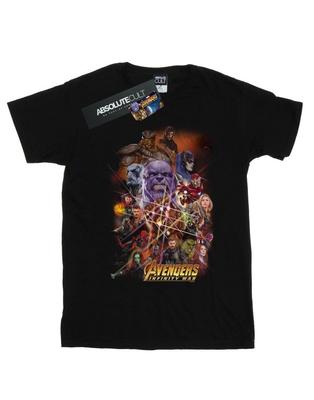 Mens Avengers Infinity War Character Poster T-Shirt