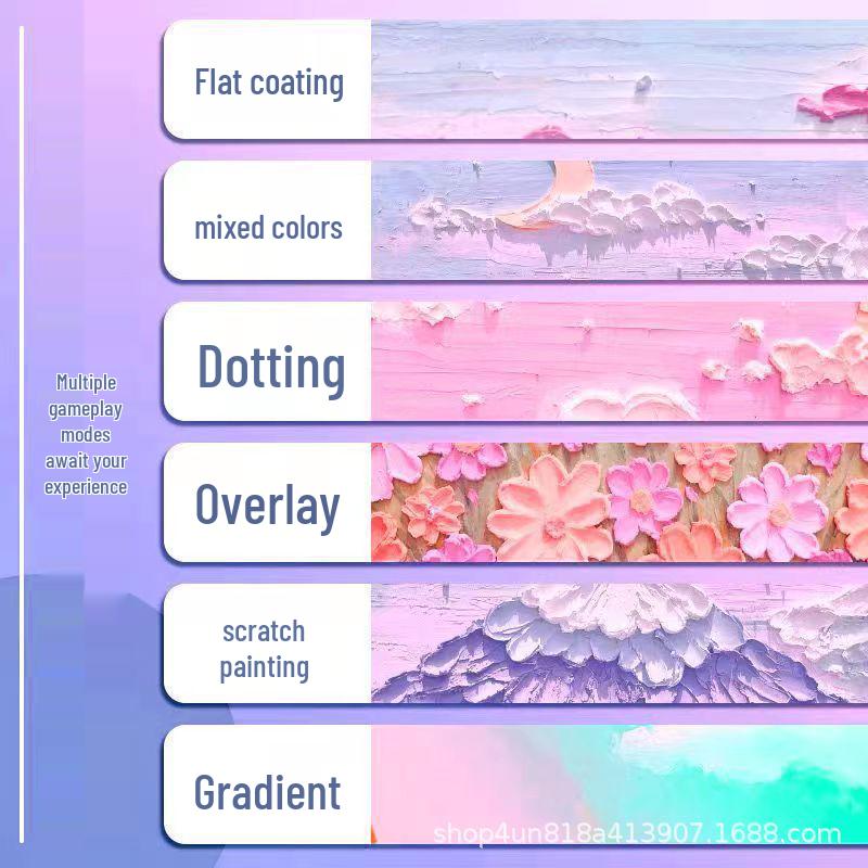 Professional Heavy Oil Pastels & Brushes: 12/24/36/48 Colors for Art & School Projects