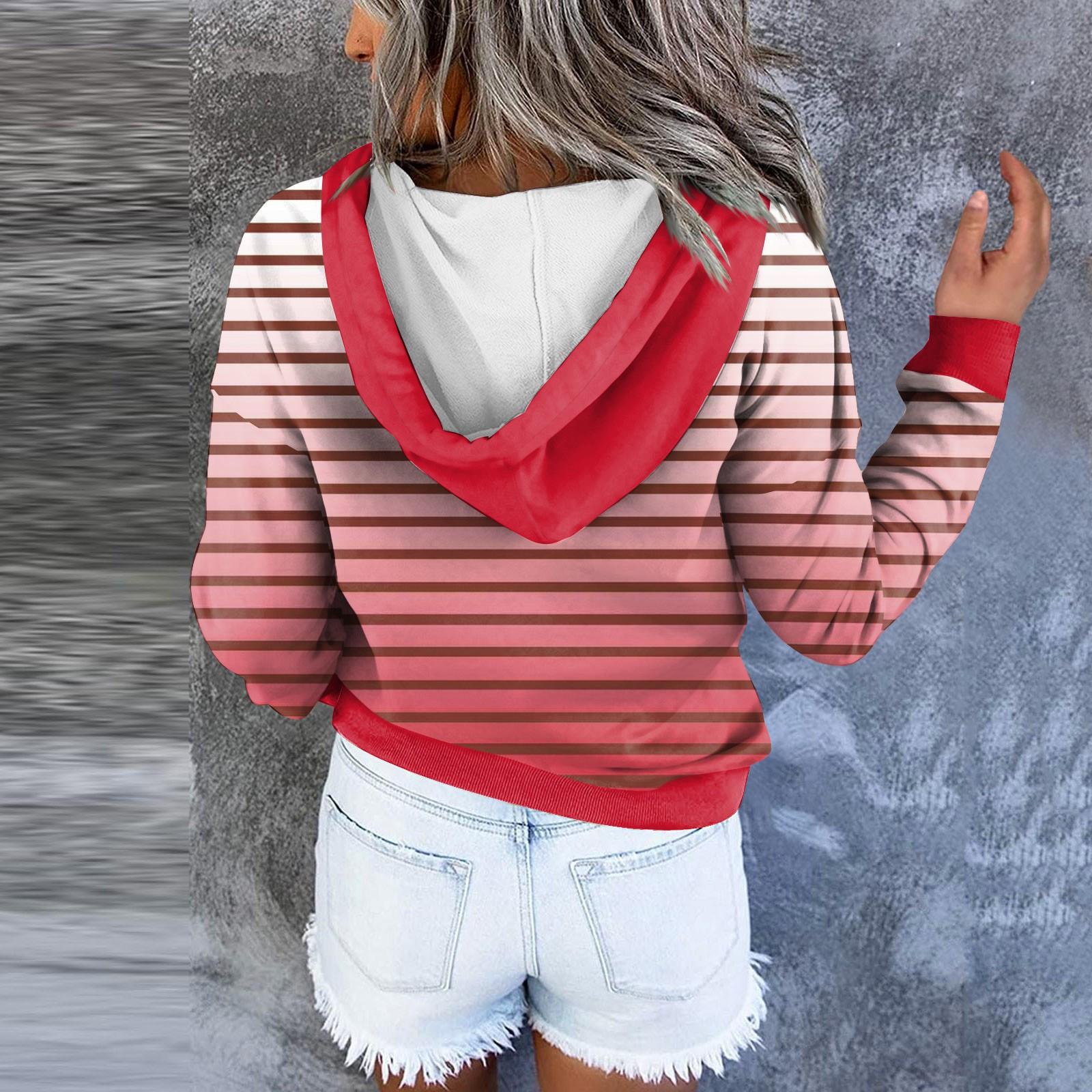 Женские толстовки с капюшоном на пуговицах и шнуровке — фото 4