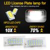 2PCS 6000K White LED License Plate Light Lamp For BMW E53 X5 1999-2003 E83 X3 2004-2009 OEM#: 51137062293" Error Free