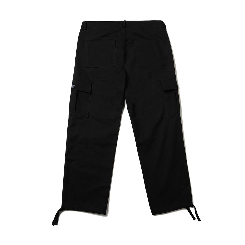 Kanela 6 Pocket Jungle Cargo Banding Pants [Black]