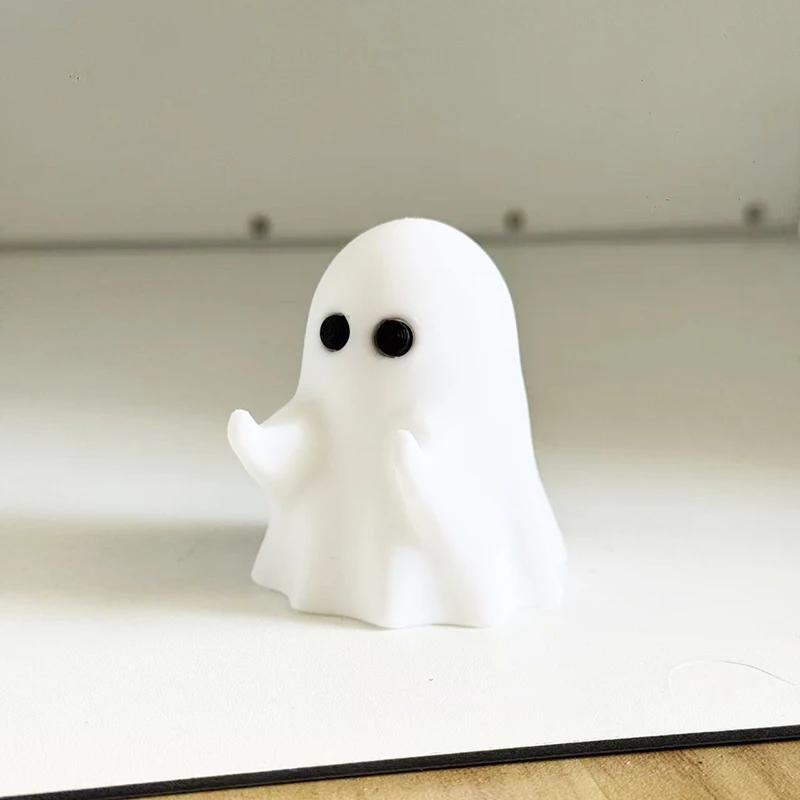 Xiaomi Cute Halloween Ghost Pen Holder Little Ghost Statue Design Pencil Support for Home Office Desktop Decoration
