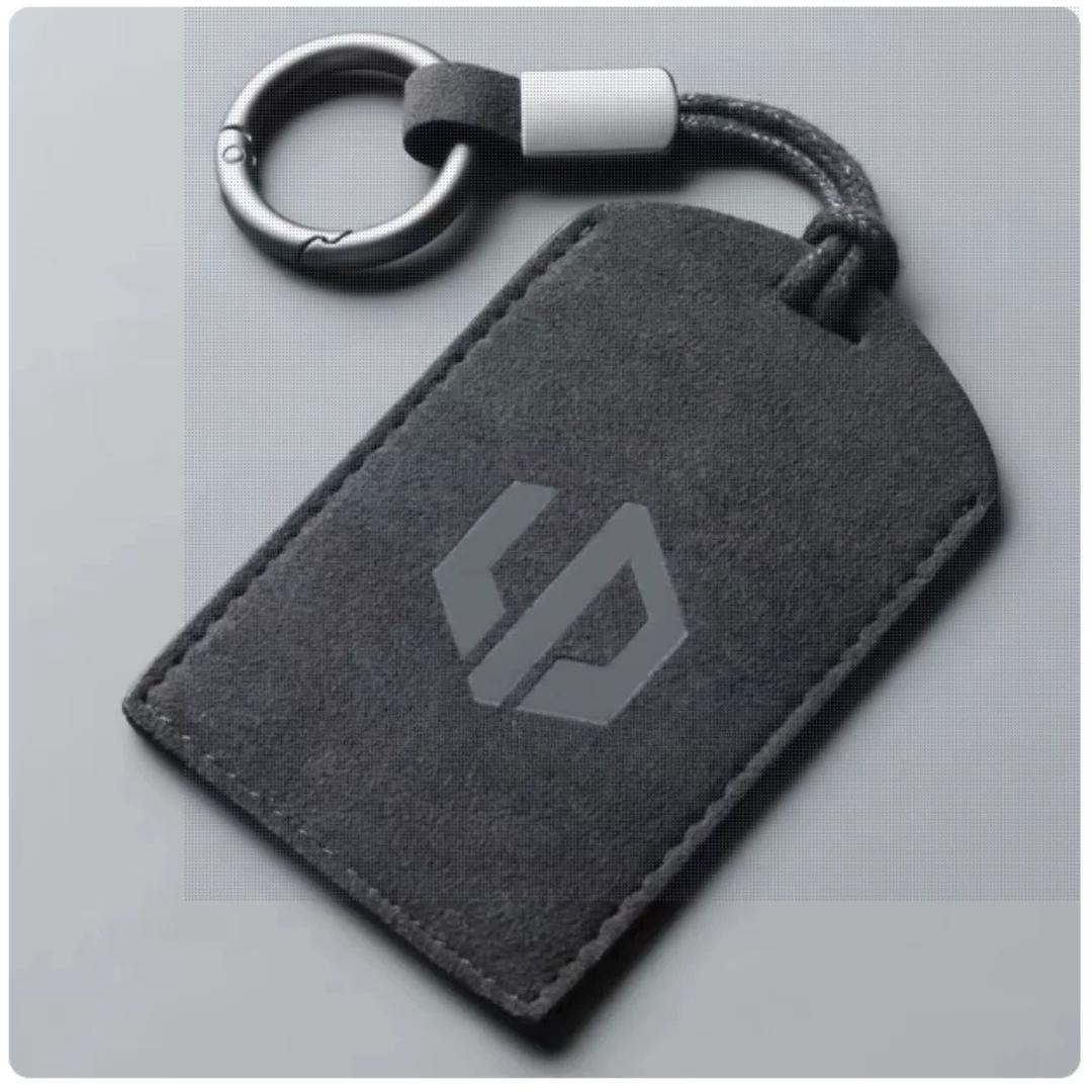 

For Leapmotor B01 B10 Original Car Color Leather Key Case Cover Car Keyless Remote Key Card Kit Protector Accessorie