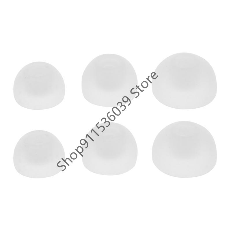 6pcs Silicone Ear Tips for Samsung SM-R177 Galaxy Buds2 Earphone Replacement Ear Buds Ear Cap Ear Plug Eartips for Earbuds 3Pair белый