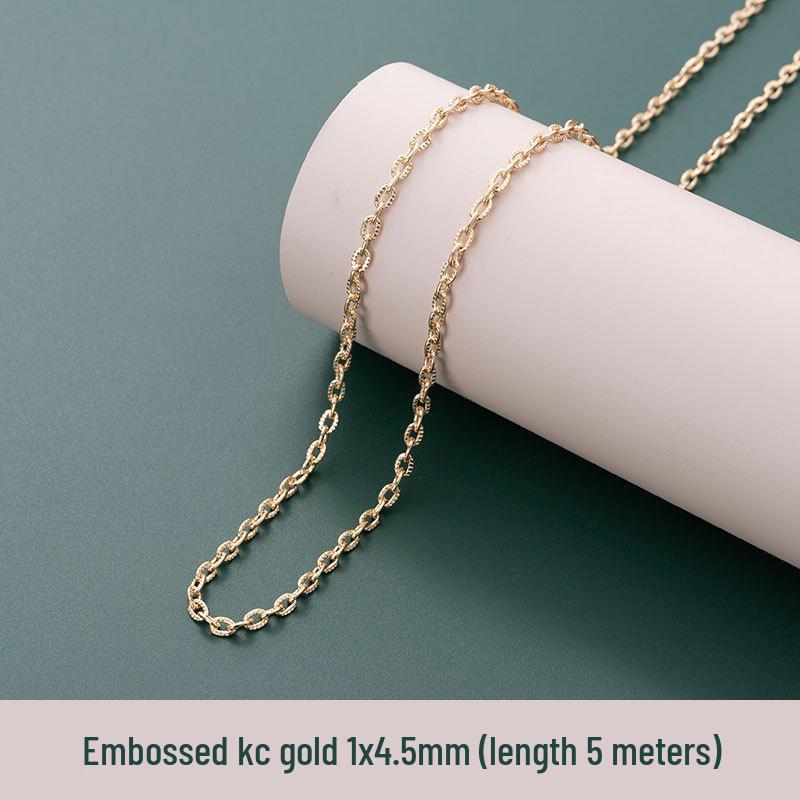 

5м Железная Цепочка Крест - Плоская Овальная Звеньевая Цепочка Ожерелье и Сумка DIY Ювелирные Аксессуары