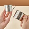 50/100/150ml 304 Stainless Steel Drinking Cup With Handle Durable Tumbler Anti Scalding Mini Cute Water Cup For Kids Drinkware