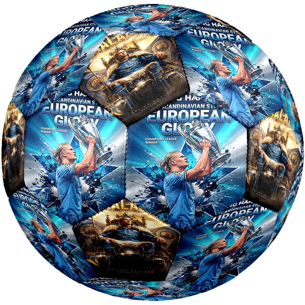 Haaland Manchester City Striker Size 5 Football Machine Sewn Indooroutdoor Universal Football Sports Enthusiast Gifts