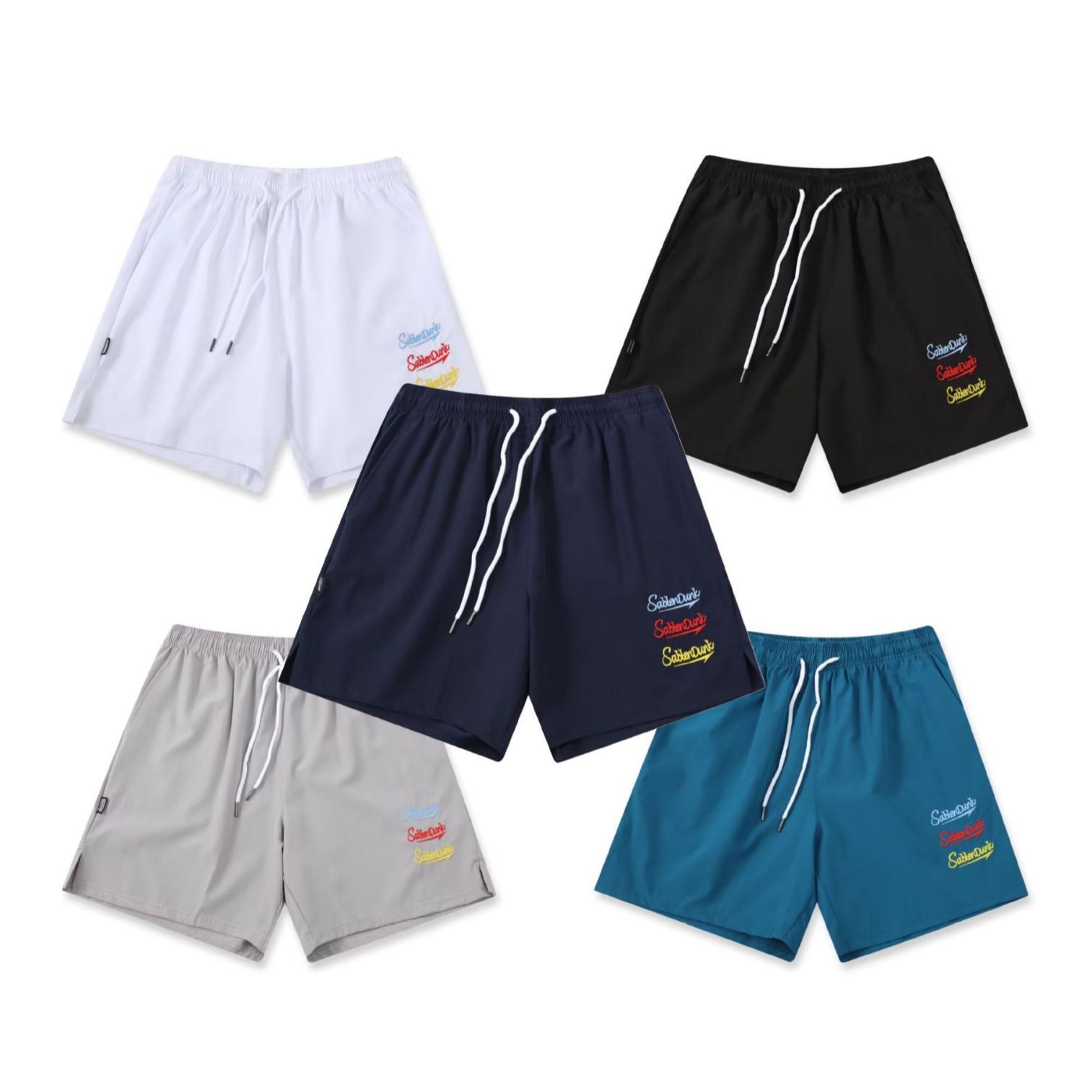 

2025 Summer American Basketball Sportswear Four-Point Quick-Dry Breathable Training Shorts 2XL (Weight 160-175 jin) чорний
