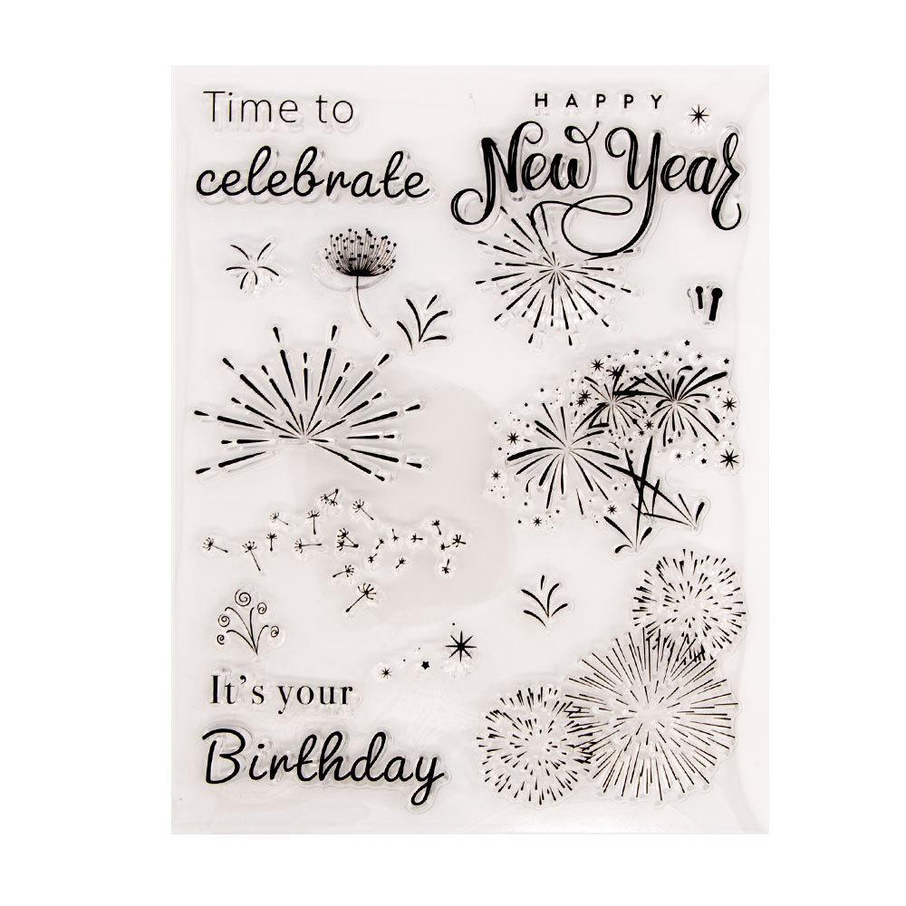 Clear Stamp for Card Making Rubber Stamp Transparent Silicone Stamps for Scrapbooking Photo Album Paper Decorations