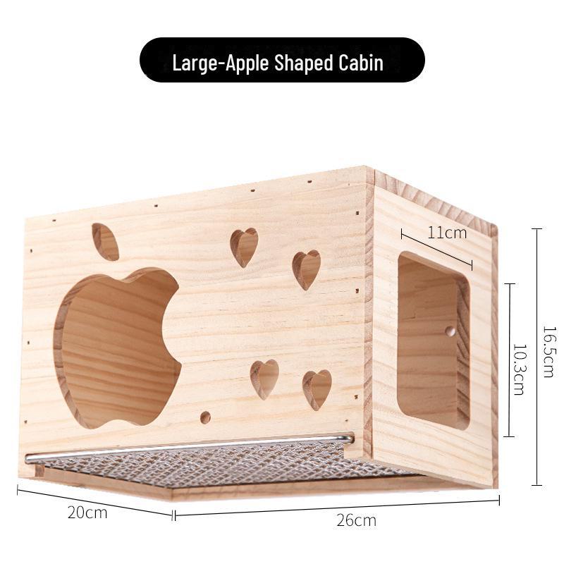 

Деревянный ящик для разведения попугаев: Клетка-гнездо в форме тигровой шкуры для пионовидных птиц