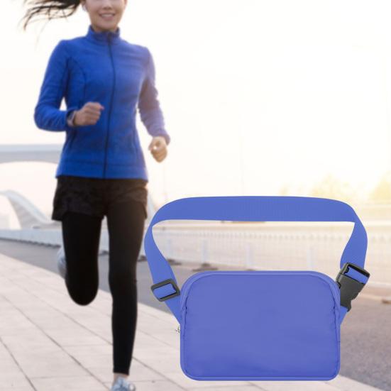 Marsupio Running Impermeabile Uomo E Donna - Regolabile (60-120 Cm), Porta Cellulare Fino A 7.2", Con Tasche E Riflettenti