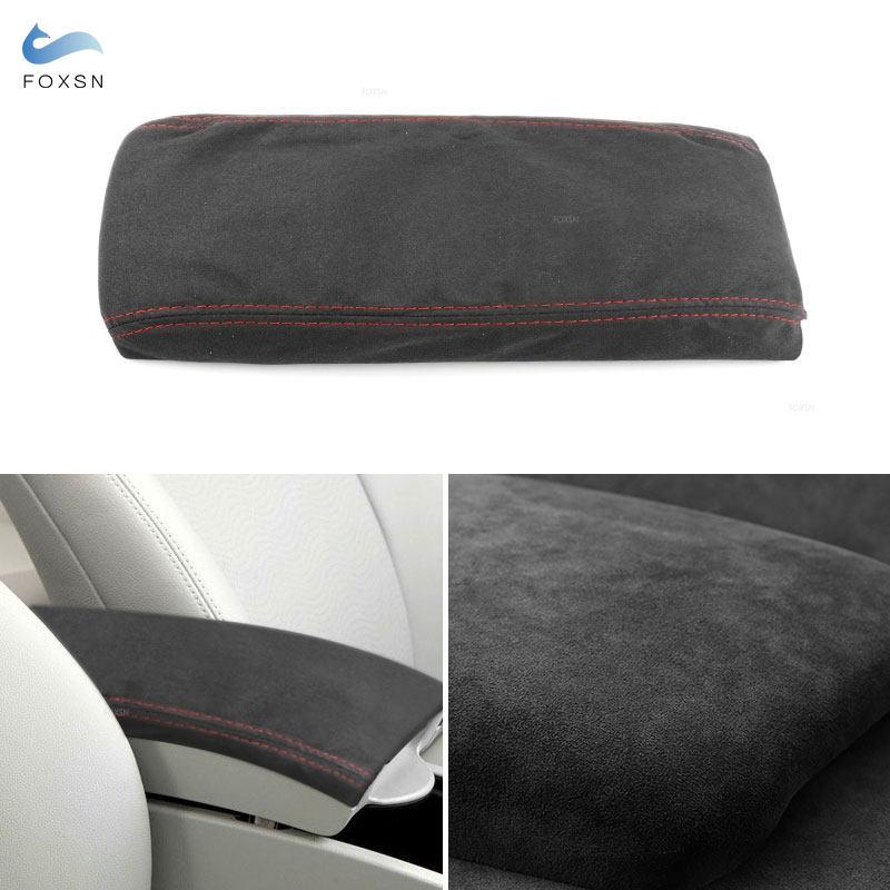 Piele de căprioară, stil auto, interior, control central, cutie pentru cotieră, ornamente pentru Toyota Prius 2010 2011 2012 2013 2014