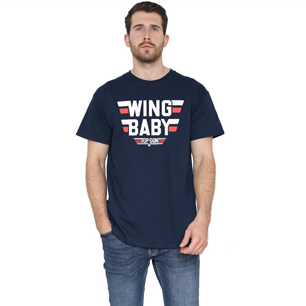 Top Gun Wing Baby T-Shirt M-3XL Navy M
