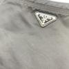 PRADA Tessuto Nylon Shoulder Bag Crossbody Pochette Sacoche Silver Hardware Triangle Logo Plate Black Men Women