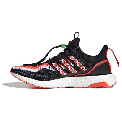 נעלי סניקרס יוניסקס UltraBoost DNA ריקוד אריה - אדום סולארי שחור ליבה-שחור ירוק סולארי GV9813