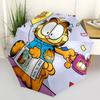 1pc Garfield Coffee Mug with Confetti Print - Automatic Opening Umbrella, Portable Folding Design, 8-Rib Iron Frame Outdoor Umbrella, Ideal Gift for F