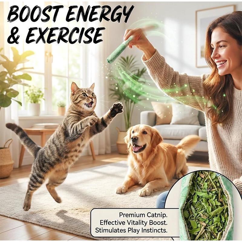 Cat Mint Cigarette Shaped Cat Chew Toy For Self Pleasure Relieve Boredom Oral Cleaning Cat Teasing Stick Grind Their Teeth Stick