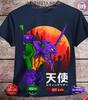 Neon Genesis Evangelion Shirt EVA Unit 01 Japanese Anime Manga T-Shirt Tee Otaku