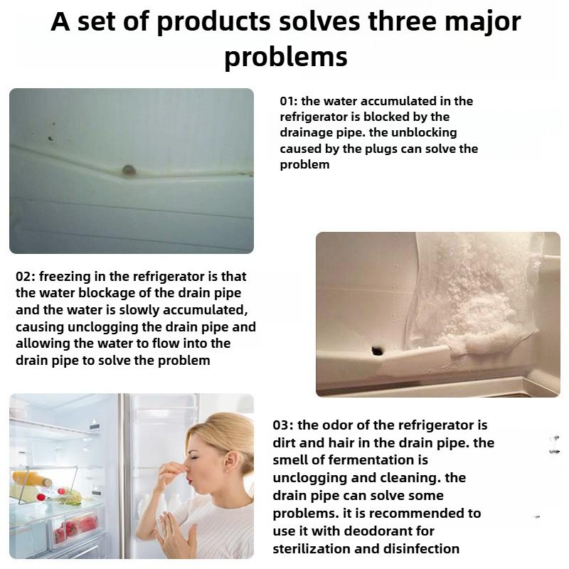 Refrigerator Dredge Artifact Drainage Hole Dredge Water Channel Refrigerated Pipeline Water Outflow Hole Clogged Dredge Tool