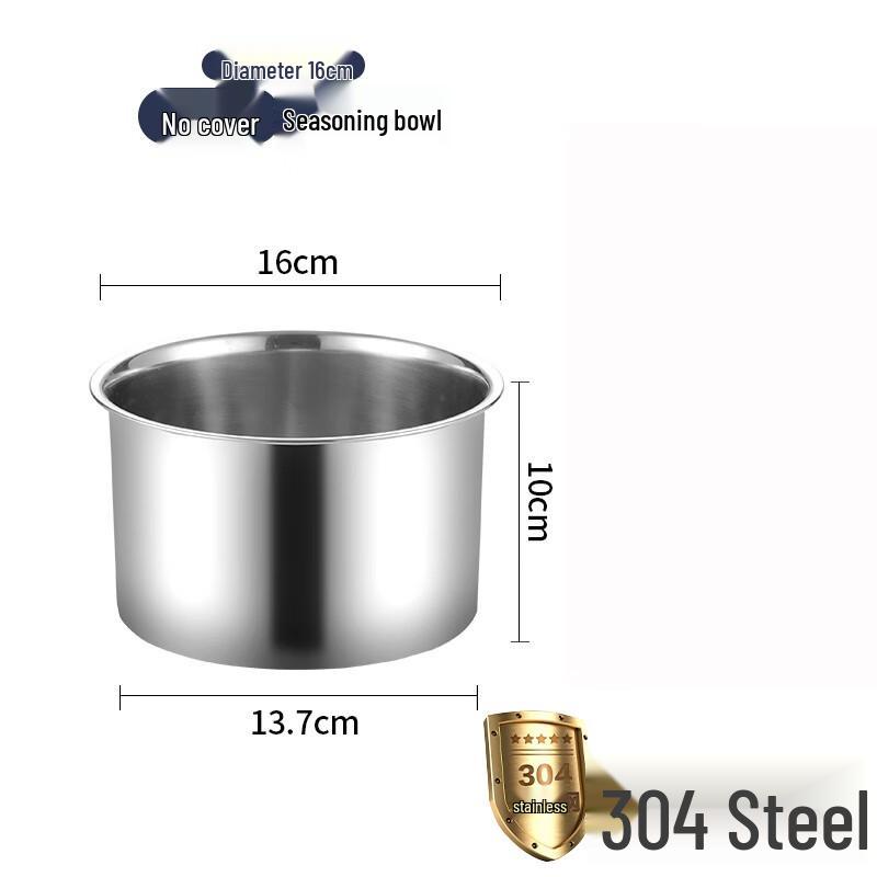 

MOLUONA 304 Stainless Steel Extra Thick Kitchen Mixing Bowl Set