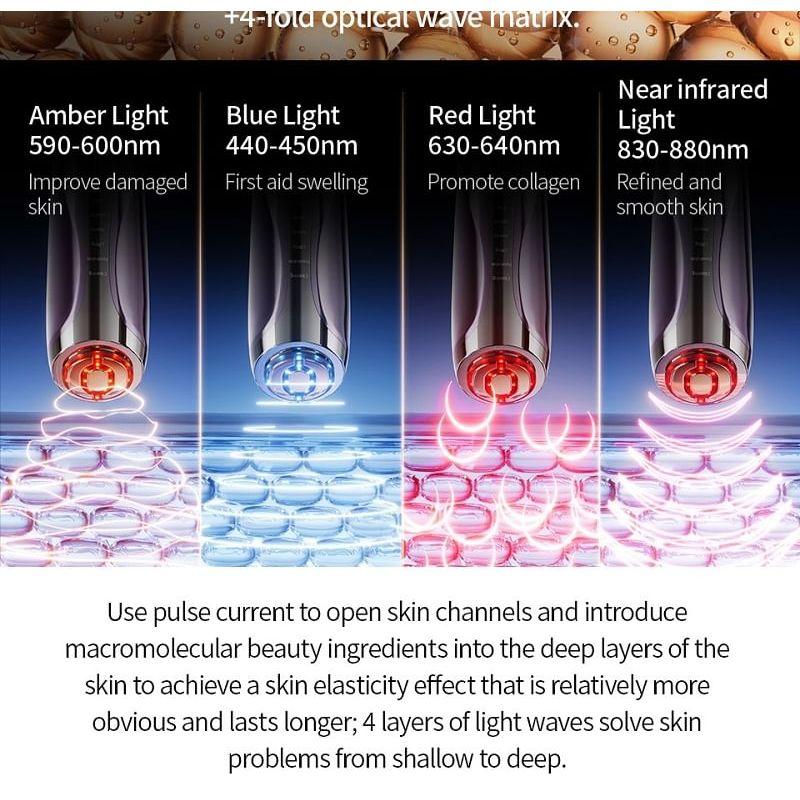 Beaute Tech - YOUNGTH MEAN 6 In 1 Multi-Effect Skin Care Beauty Device