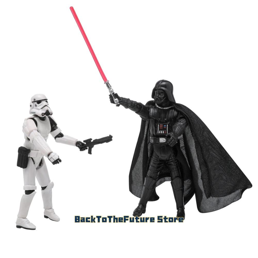 Hasbro Star Wars Darth Vader Dark Trooper Stormtrooper 10cm Anime Actionfigur Sammlung Mini Spielzeug Modell Für Kinder Geschenk