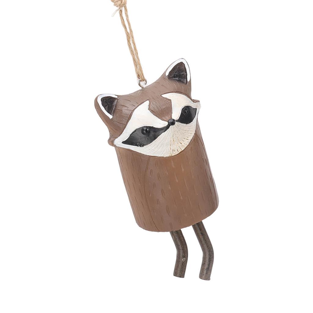 Rustic Hanging Animal Wind Chimes Resin Hand Made Natural Garden Decoration for Gardens Backyards