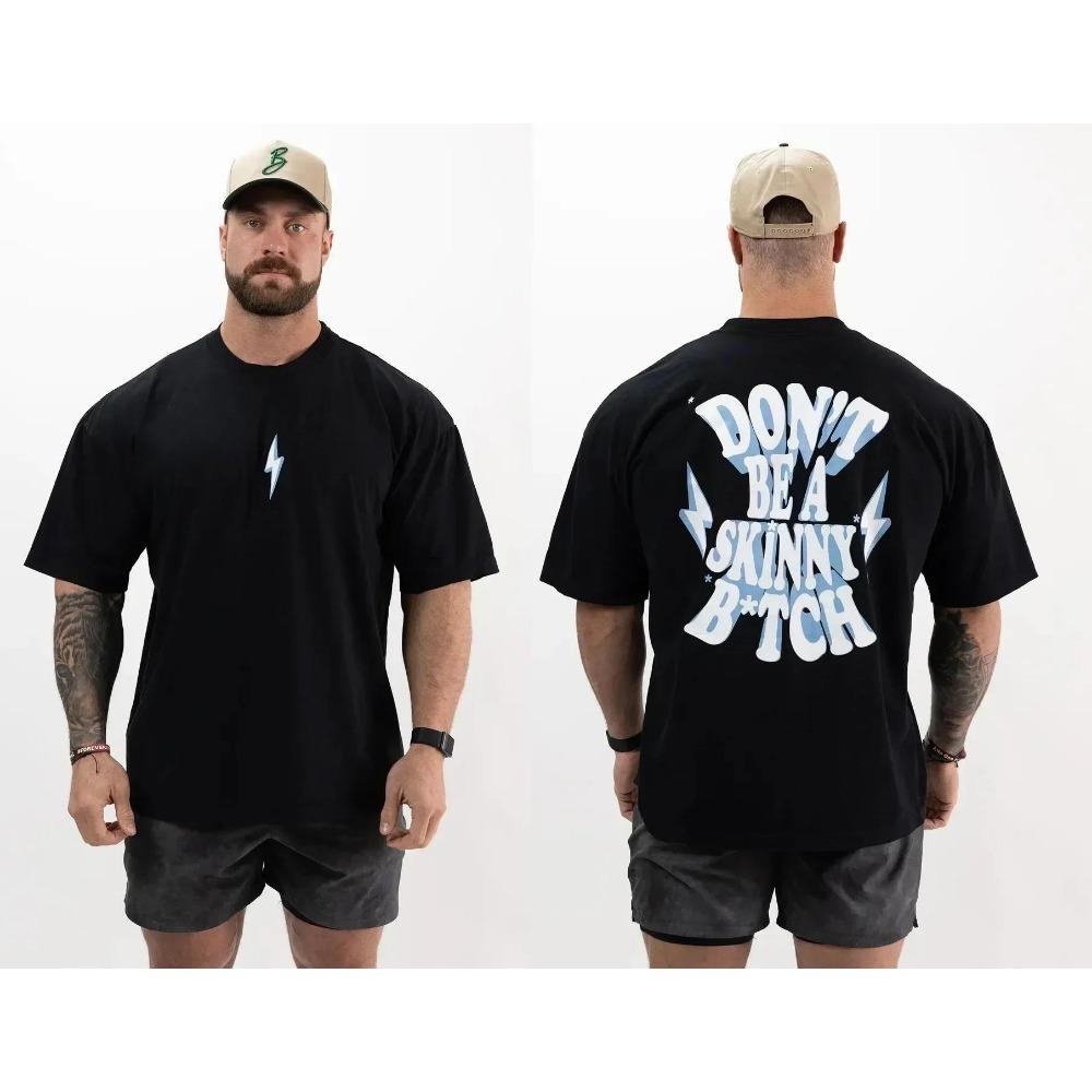 CBUM T-shirt Men Thavage Muscular Sport Fitness Short Sleeve T Shirt Joggers Gym T-Shirts Cotton Summer Running Bodybuilding Tee